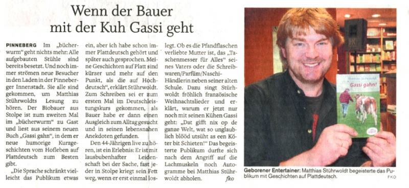Pinneberger Tageblatt 28. September 2012